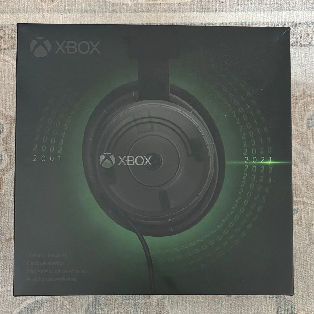 Xbox 20th Anniversary Gaming Headset and Controller Bundle Sealed
